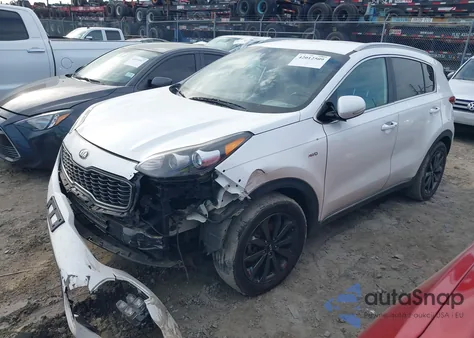 2018 Kia Sportage Ex from USA, damaged, VIN KNDPNCAC6J7442364